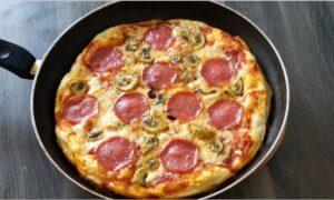 How To Make A Pizza In A Frying Pan By Yourself