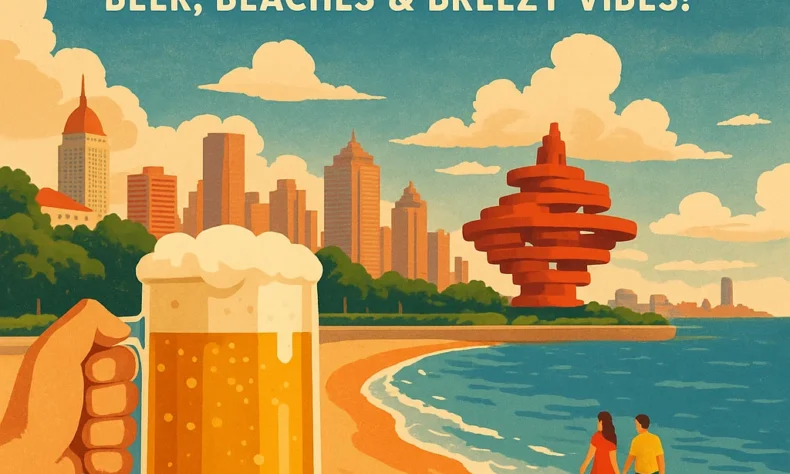 Qingdao Cool Beer, Beaches & Breezy Vibes